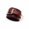 Шкіряні поножі Liebe Seele Wine Red Ankle Cuffs, знімний ланцюжок-кріплення