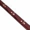 Фіксатори для стегон Liebe Seele Wine Red Thigh Cuffs S Size, натуральна  шкіра