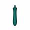 Компактна смарт секс-машина Zalo – Sesh Turquoise Green, 2 насадки, пульт ДК, кристал Swarovski