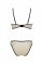 Комплект Passion LORINA SET, S/M, beige, бюстгальтер та трусики