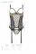 Корсет Passion MARINA CORSET, XXL/XXXL, beige, з відкритими чашками