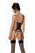 Корсет Passion MARINA CORSET, XXL/XXXL, beige, з відкритими чашками