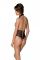 Еротичне боді Passion TRISHA BODY, L/XL, beige, з відкритими чашками