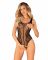 Еротичне боді з доступом Obsessive B335 crotchless teddy S/M/L
