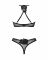 Комплект Obsessive Latinesa 2-pcs set M/L, бюстгальтер та трусики
