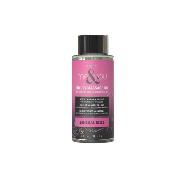 Масажна олія Sensuva Me&You - Sensual Bliss (Pink Grapefruit & Vanilla Bean) 59 мл