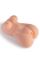 Мастурбатор-мініторс з вібрацією Real Body Real Amber, вагіна та анус, 25х18 см