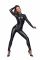 Комбінезон Noir Handmade F162 Powerwetlook overall with leash and two-way zipper, S, мокрий ефект