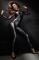 Комбінезон Noir Handmade F162 Powerwetlook overall with leash and two-way zipper, XXL, мокрий ефект