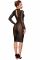 Сукня з мокрим ефектом Noir Handmade F182 Classic dress made of elastic tulle, XXL