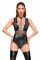 Боді з мокрим ефектом Noir Handmade F183 Powerwetlook body, L