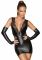 Сукня з мокрим ефектом Noir Handmade F212 Powerwetlook and lace minidress, L