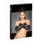 Мітенки Noir Handmade F213 Elastic eco leather fingerless gloves, M, екошкіра