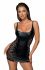 Сукня з мереживними вставками Noir Handmade F229 Powerwetlook dress with lace inserts, S