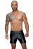 Чоловічі шорти з мокрим ефектом Noir Handmade H061 Powerwetlook shorts, M
