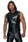 Чоловіча безрукавка з капюшоном Noir Handmade H062 Hooded Shirt, XL, мокрий ефект