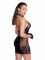 Сукня Noir Handmade F238 Short tulle dress with powerwetlook inserts, S