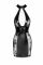 Сукня Noir Handmade F238 Short tulle dress with powerwetlook inserts, M