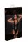 Боді з мокрим ефектом Noir Handmade F244 Powerwetlook body with high cut bottom hem, M