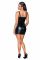 Сукня з мокрим ефектом Noir Handmade F254 Powerwetlook mini-dress, M