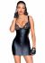 Сукня з мокрим ефектом Noir Handmade F254 Powerwetlook mini-dress, 3XL