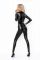 Комбінезон з мокрим ефектом Noir Handmade F293 Powerwetlook catsuit with front zipper, M