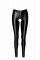 Легінси Noir Handmade F304 Taboo, 3XL, black, під латекс, відкриті сідниці та промежина