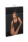 Боді Noir Handmade F322 Paparazzi, XL, прозоре, низ стрінги, високі вирізи