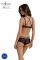 Комплект Passion DROSERA BIKINI black, S/M, бюстгальтер і трусики-кюлоти