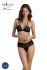 Комплект Passion KERRIA BIKINI black, S/M, бралет і трусики-бікіні