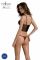 Комплект Passion KERRIA SET black, L/XL, сітка+мереживо, бюстьє та стрінги