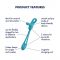 Мультивібратор Satisfyer Plug & Play 1, для неї та для нього, 2 мотори
