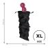 Мішечок для секс-іграшок Satisfyer Treasure Bag XL, чорний, на шнурку