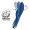 Вібратор-кролик з ротацією Satisfyer Spinning Rabbit 1 Blue, 3 мотори