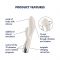 Вібратор-кролик з ротацією Satisfyer Spinning Rabbit 1 Beige, 3 мотори