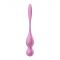 Вагінальні смарт-кульки з вібрацією Satisfyer Love Birds 1 Connect App Pink, 78 г