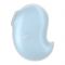 Вакуумний кліторальний стимулятор з вібрацією Satisfyer Cutie Ghost Blue