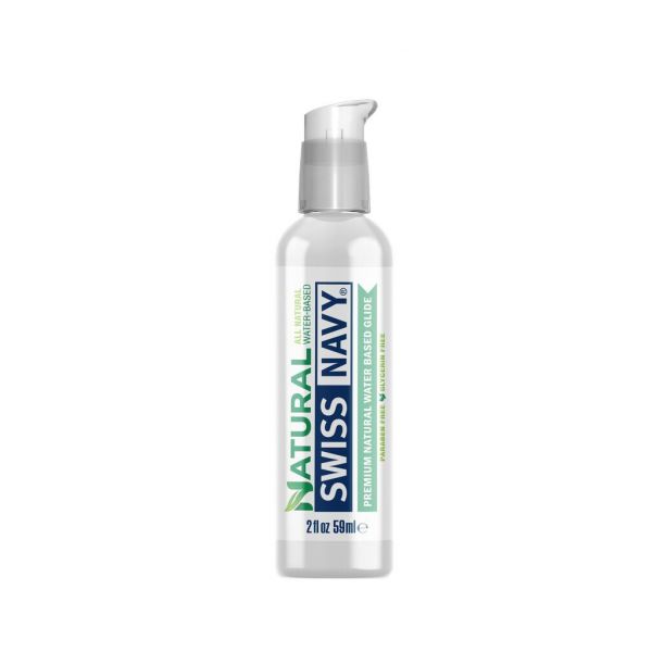 Лубрикант на водній основі Swiss Navy NATURAL All Natural, 59 мл, для чутливої ​​шкіри
