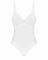Боді Obsessive Alissium Teddy White, XL/2XL, ліф з м’якою чашкою, високі вирізи для ніг