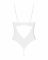 Боді з доступом Obsessive Alissium crotchless teddy, XS/S, ліф з м’якою чашкою, високі трусики