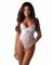 Боді з доступом Obsessive Alissium crotchless teddy, M/L, ліф з м’якою чашкою, високі трусики