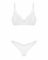 Комплект Obsessive Alissium 2-pcs set, XL/2XL, мереживо, ліф з м’якою чашкою, трусики танга