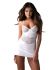 Пеньюар Obsessive Alissium chemise & thong, M/L, мереживний ліф, стрінги в комплекті