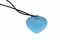 Мінівібратор «Сердечко» FairyGasm PleasureStone blue, 9 режимів, на шнурку
