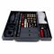 БДСМ-набір LOCKINK All-in-1 BDSM Play Kit, чорний, шкіра з тисненням, предмети для бондажу, шибарі, ваксплею