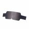 Маска на очі LOCKINK Blindfold Kit, чорна, натуральна шкіра, регульований обсяг