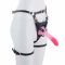 Страпон LOCKINK SEVANDA Queen Sheba Strapon Pink Dildo, регульовані кріплення, силіконовий дилдо