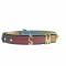 Нашийник LOCKINK Multi-color DIY Alphabet Collar, мультиколір, штучна шкіра, букви зі стразами