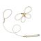 Перлинний набір для фіксації LOCKINK Pearl Bondage & Restraint Set, наручники, поножі, повідець