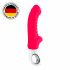 Вібратор для точки G Fun Factory TIGER india red, ребристий, підходить для анальної стимуляції